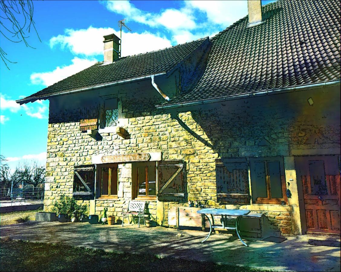 Bed and Breakfast Domaine De L'Esperance, Chambre Rose Bersaillin Exteriér fotografie