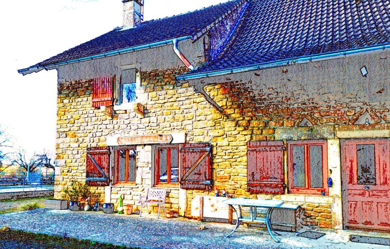 Bed and Breakfast Domaine De L'Esperance, Chambre Rose Bersaillin Exteriér fotografie
